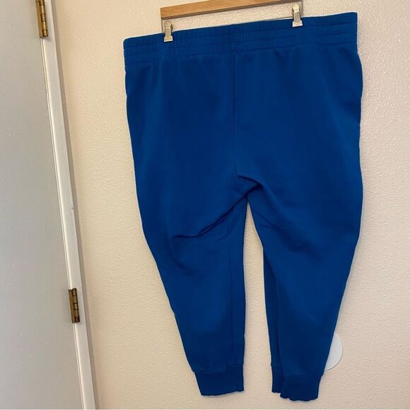 Under Armour Rival Fleece lined cotton Jogger sweat pants teal blue plus size 3X - Picture 3 of 13